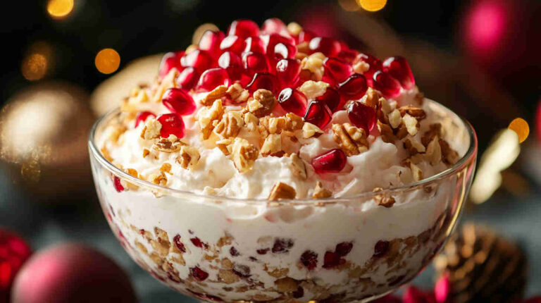 Festive Ambrosia with Pomegranate & Nuts