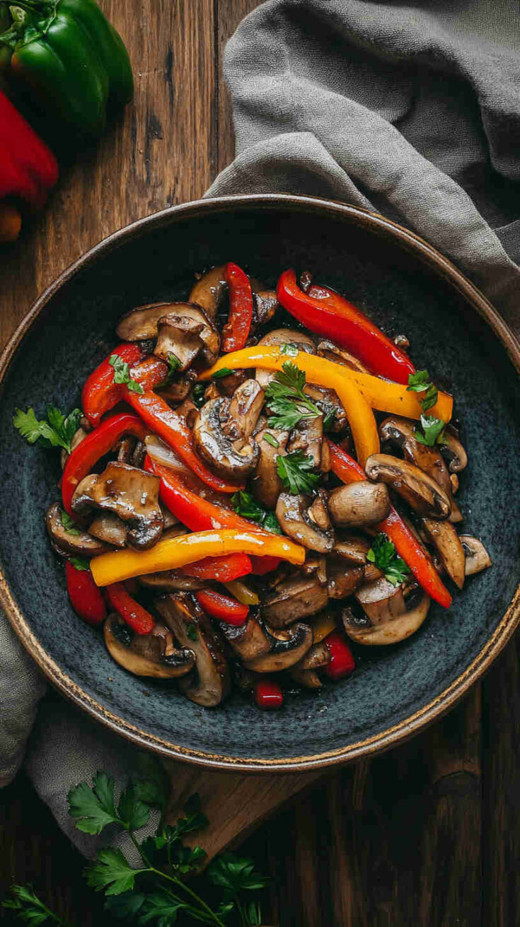 Garlic Mushroom Stir-Fry Recipe