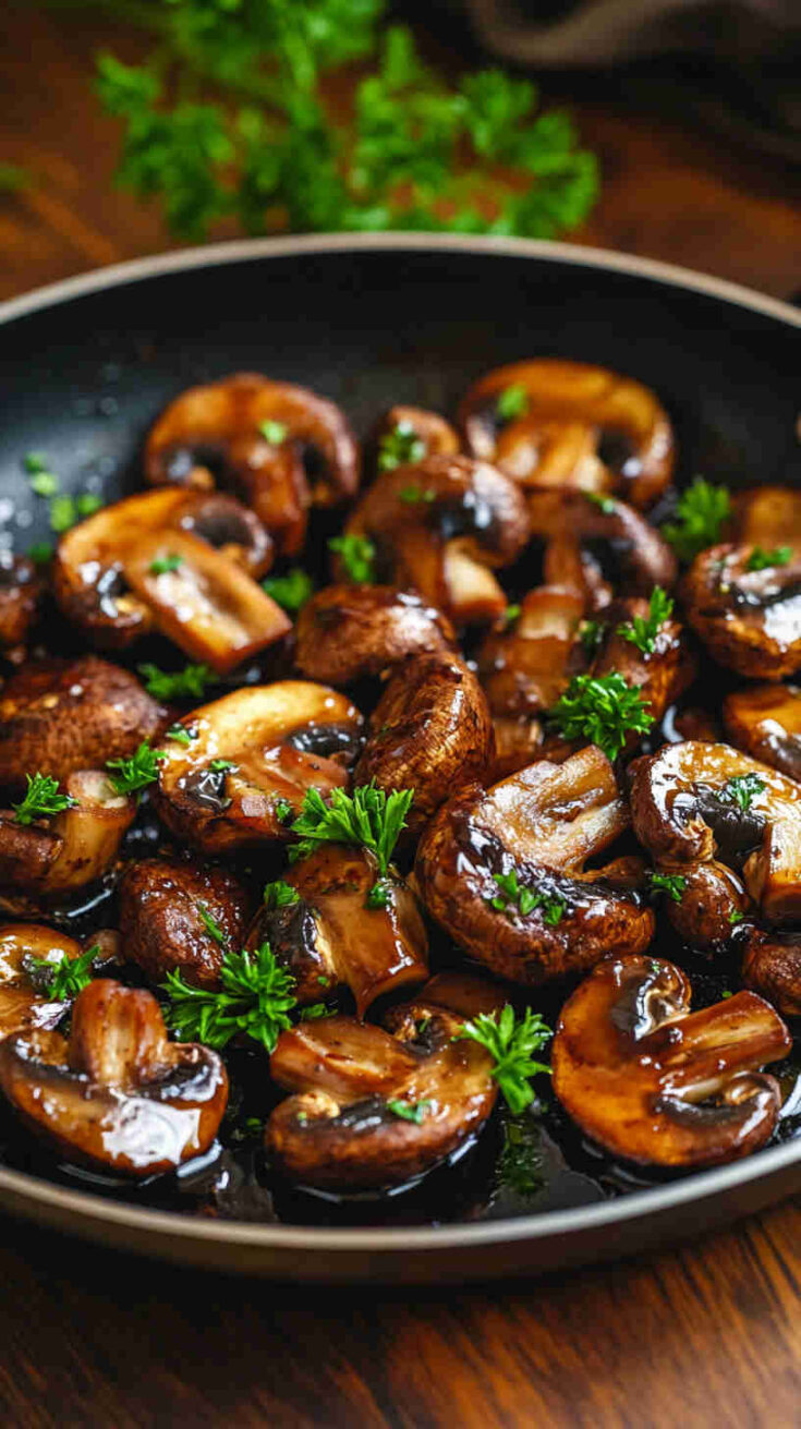 Gluten-Free Balsamic Glazed Mushroom Recipe