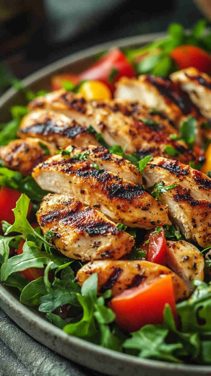 Grilled Chicken Italian Salad Recipe