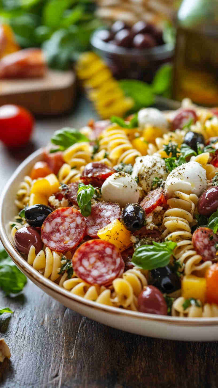 Italian Antipasti Pasta Salad Recipe