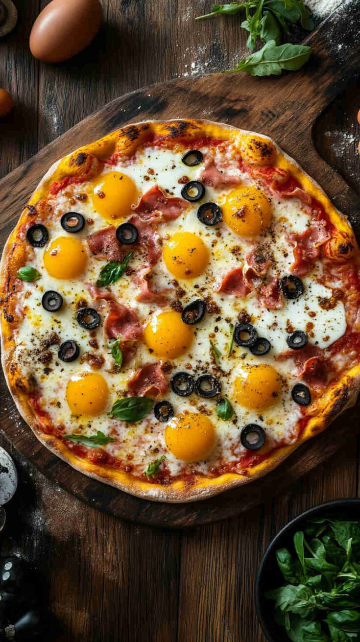 Italian Brunch Breakfast Pizza Recipe