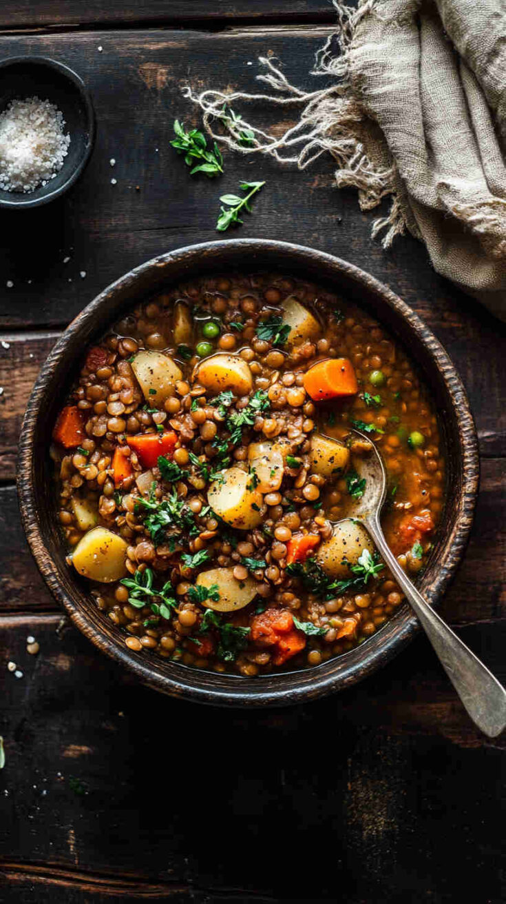 Italian Lentil and Vegetable Stew Recipe