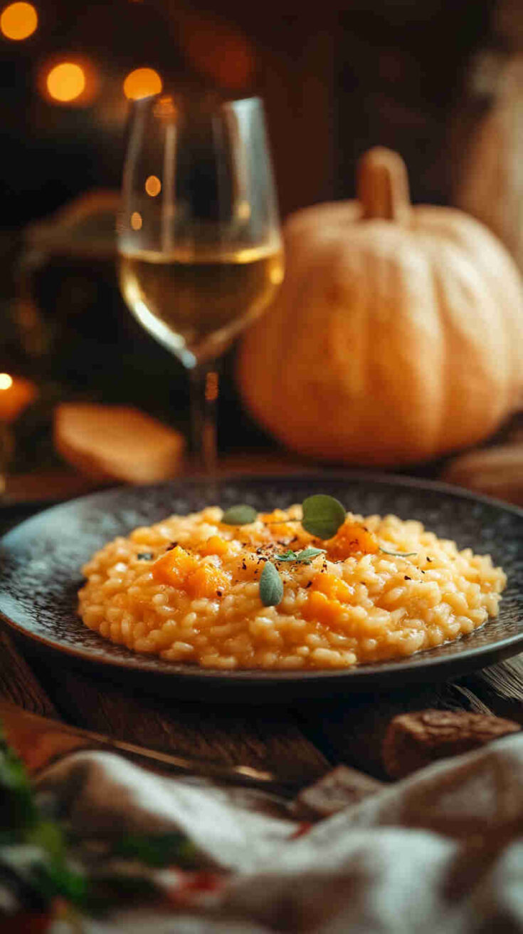 Italian Pumpkin Risotto Recipe