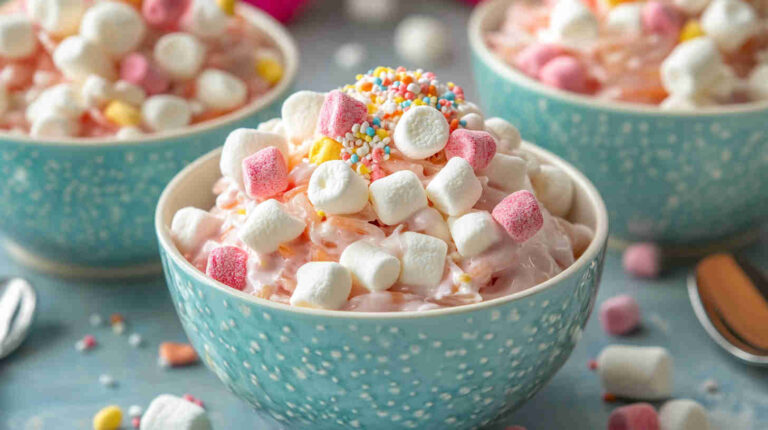 Kid-Friendly Marshmallow Ambrosia Surprise