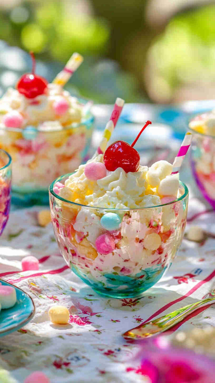 Kid-Friendly Marshmallow Ambrosia Surprise