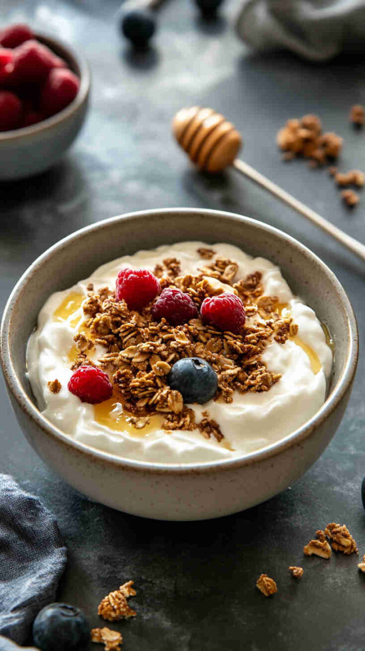 Light & Fluffy Ambrosia with Greek Yogurt