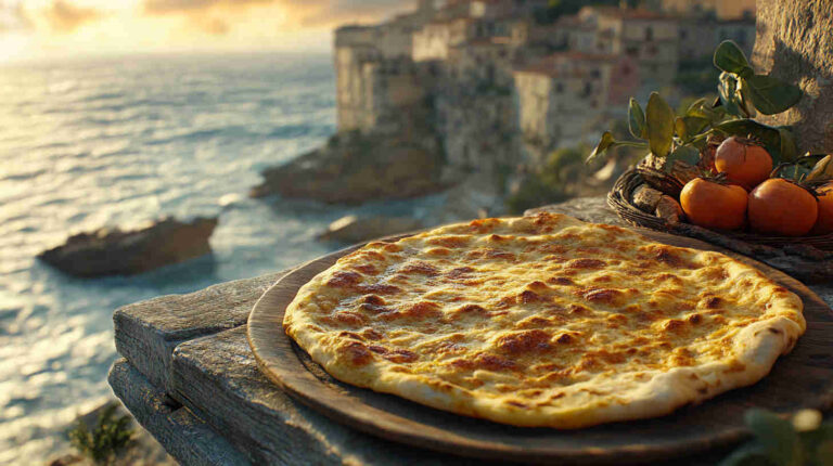 Ligurian Farinata Chickpea Flatbread Recipe