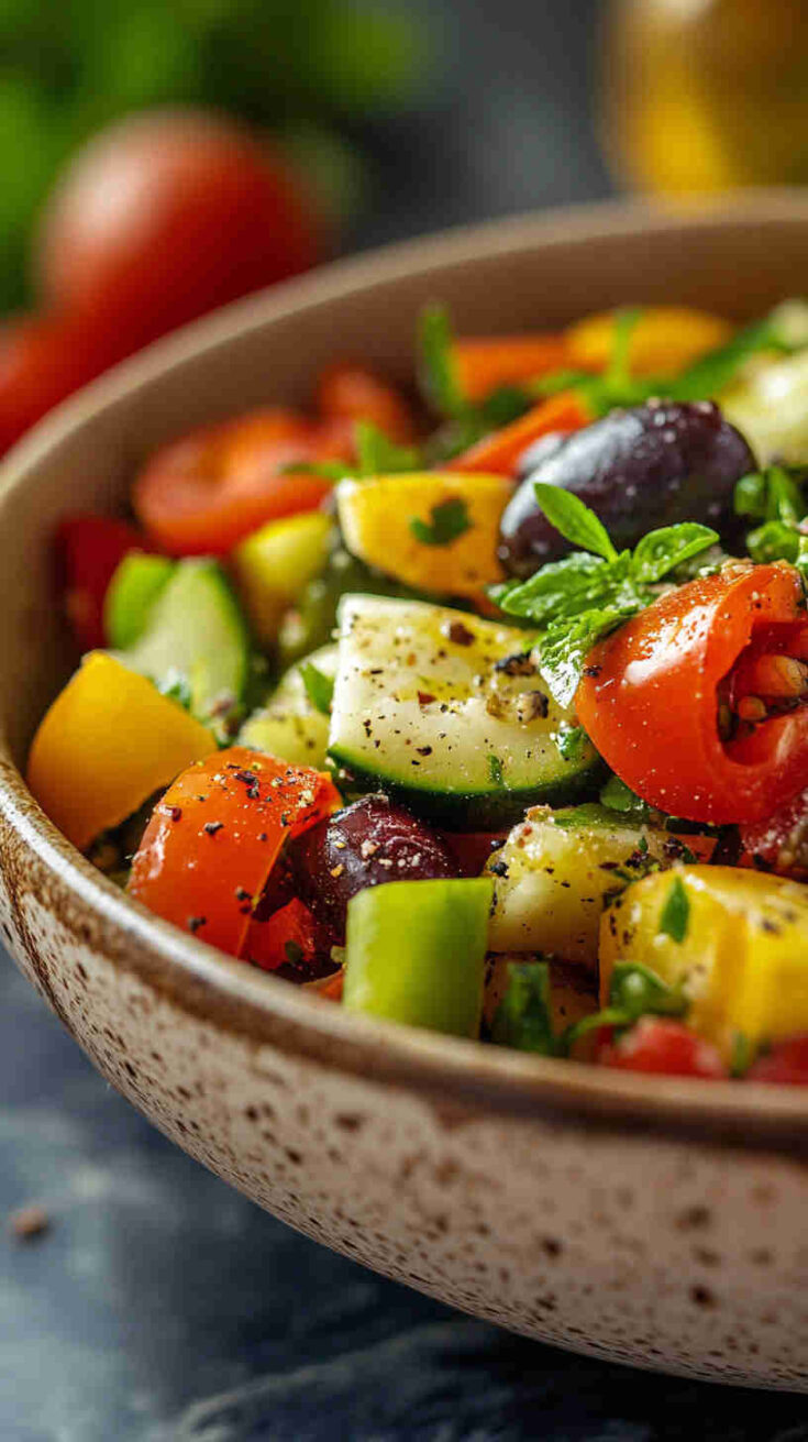Mediterranean Italian Salad Recipe