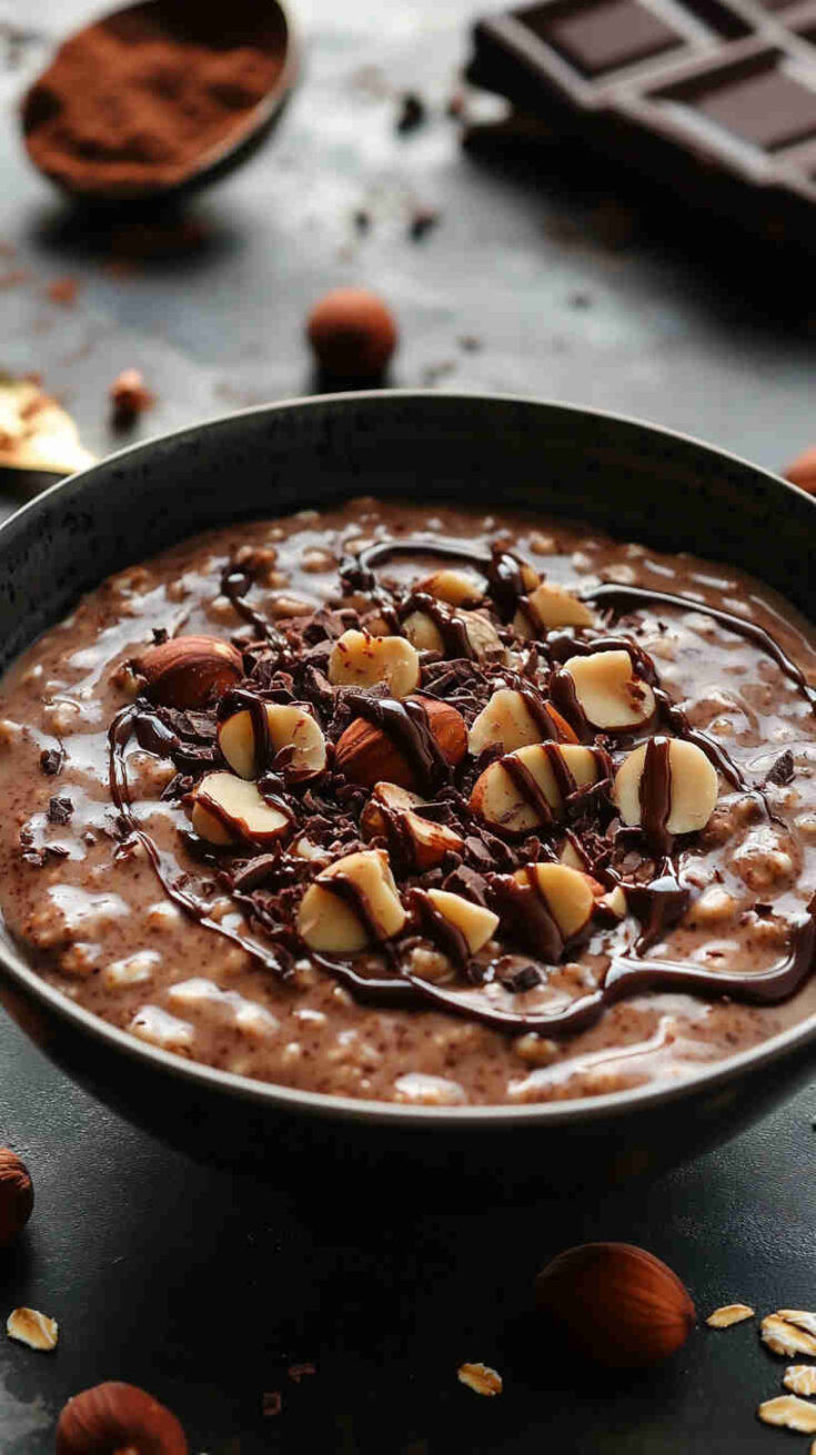 Mocha Hazelnut Overnight Oats