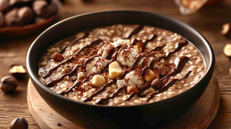 Mocha Hazelnut Overnight Oats