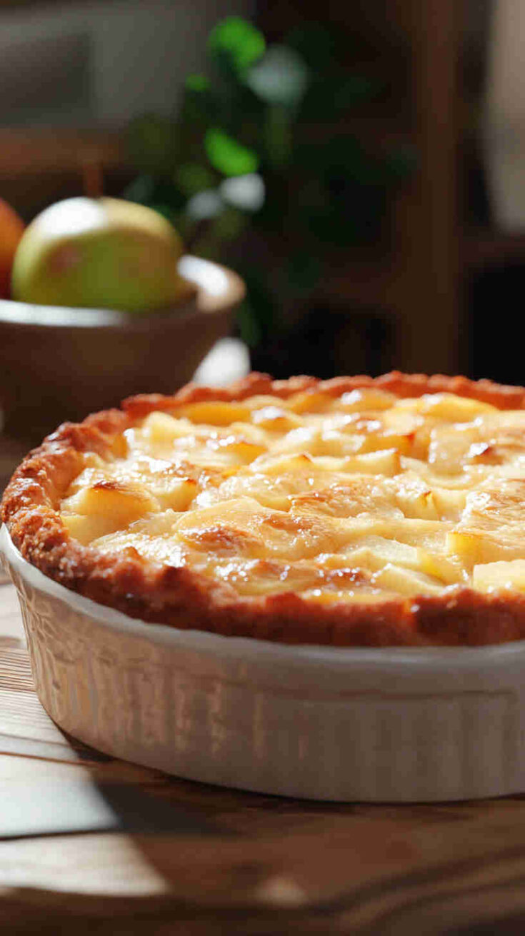 Moist Apple Sour Cream Cake