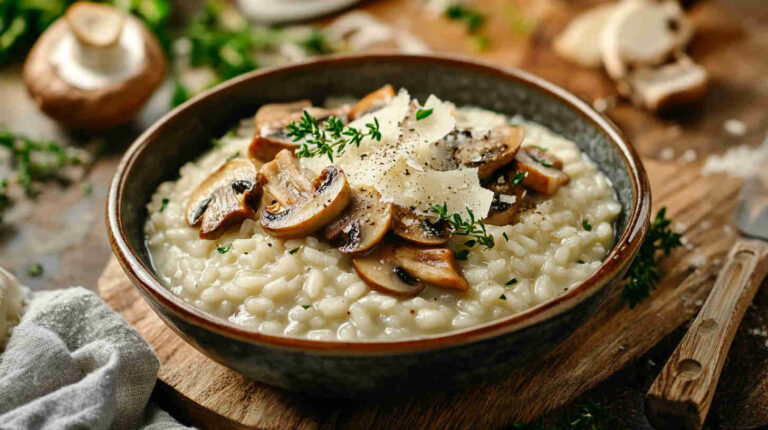 Mushroom Risotto Recipe