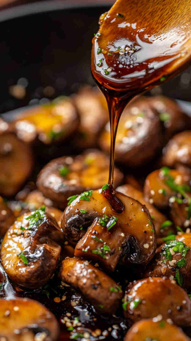 Mushroom and Balsamic Sauce Recipe