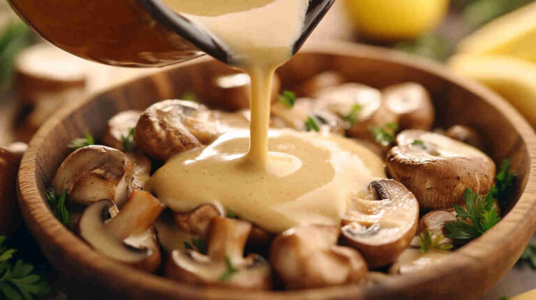 Mushroom and Dijon Sauce Recipe