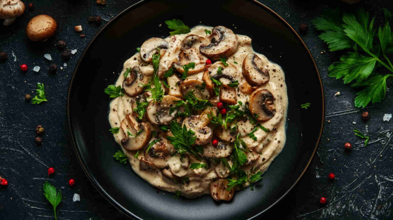 Mushroom and Garlic Aioli Sauce Recipe