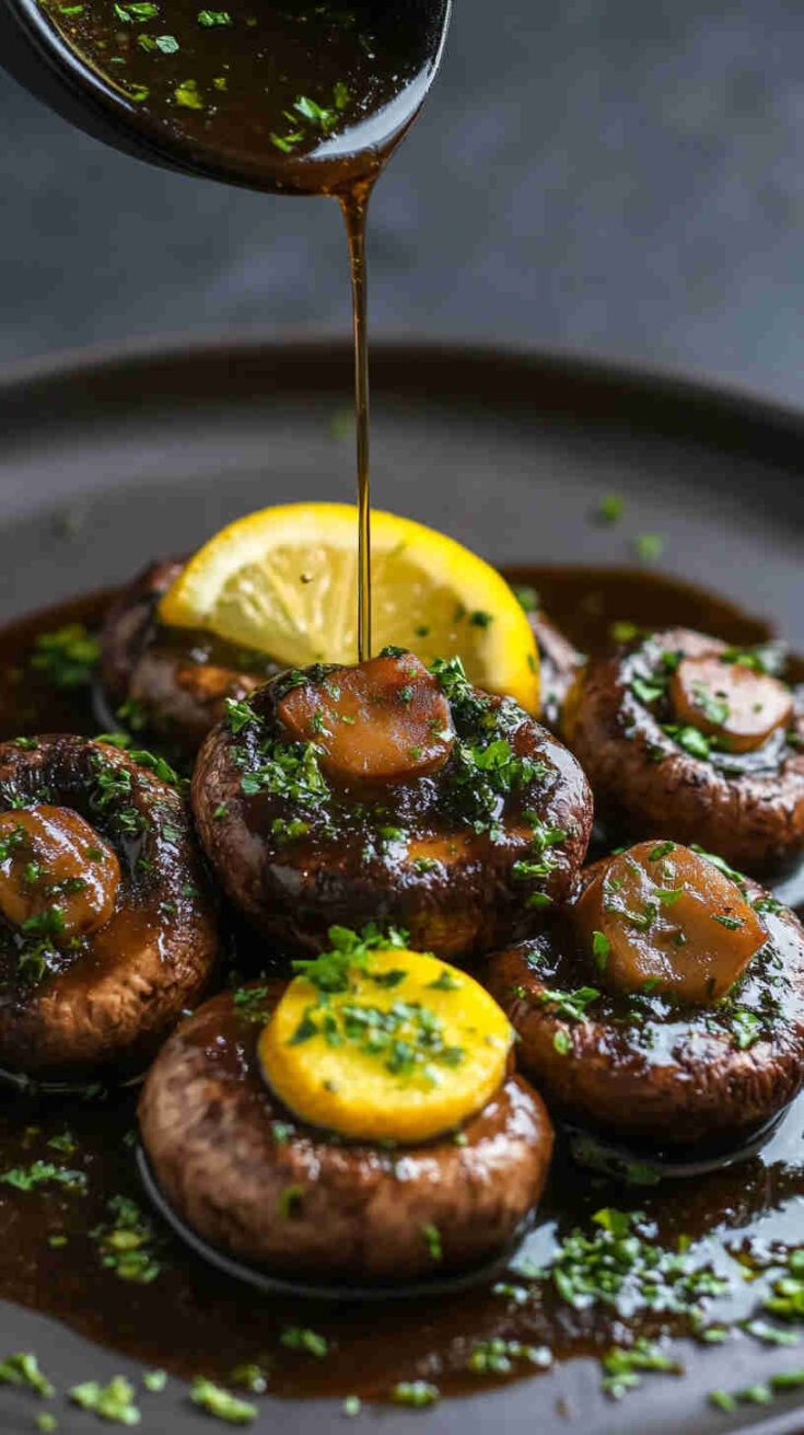 Mushroom and Lemon Herb Sauce Recipe