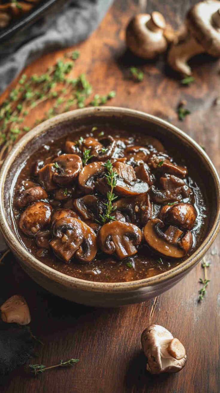 Mushroom and Thyme Sauce Recipe