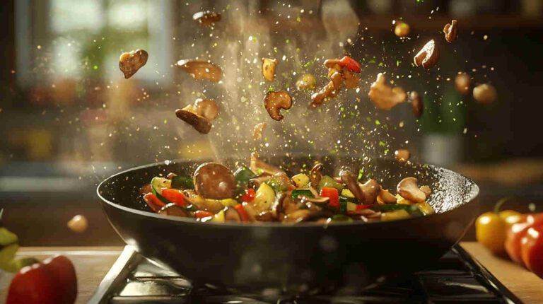 Mushroom and Zucchini Stir-Fry Recipe