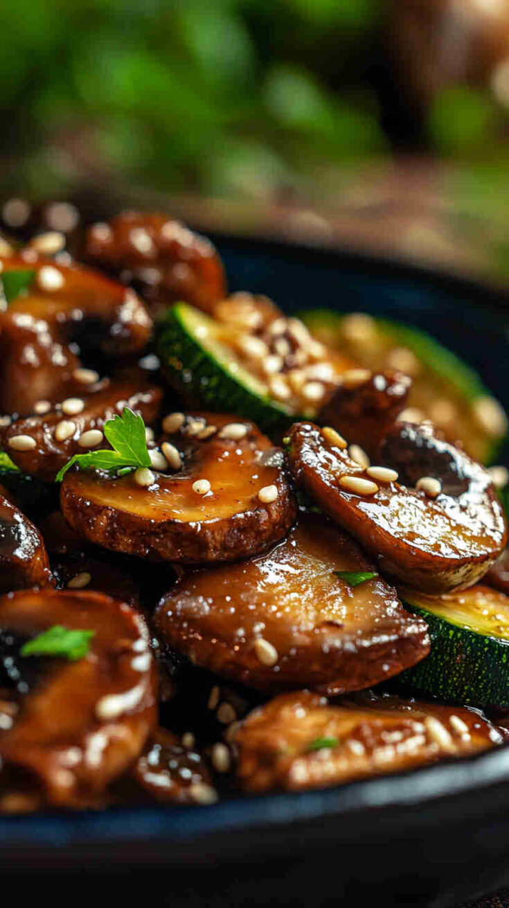 Mushroom and Zucchini Stir-Fry Recipe