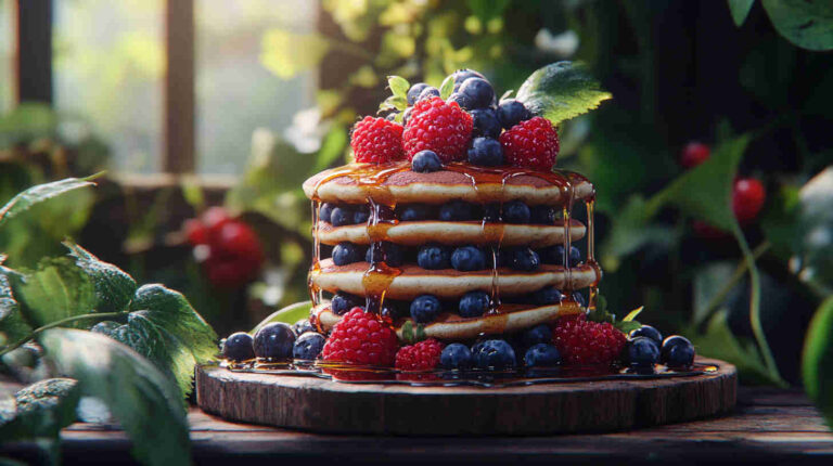 Plant-Based Power Protein Pancakes