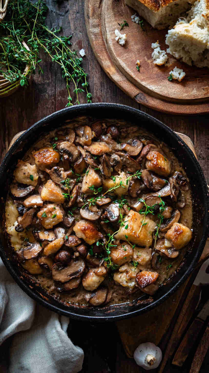 Pork and Mushroom Casserole Recipe