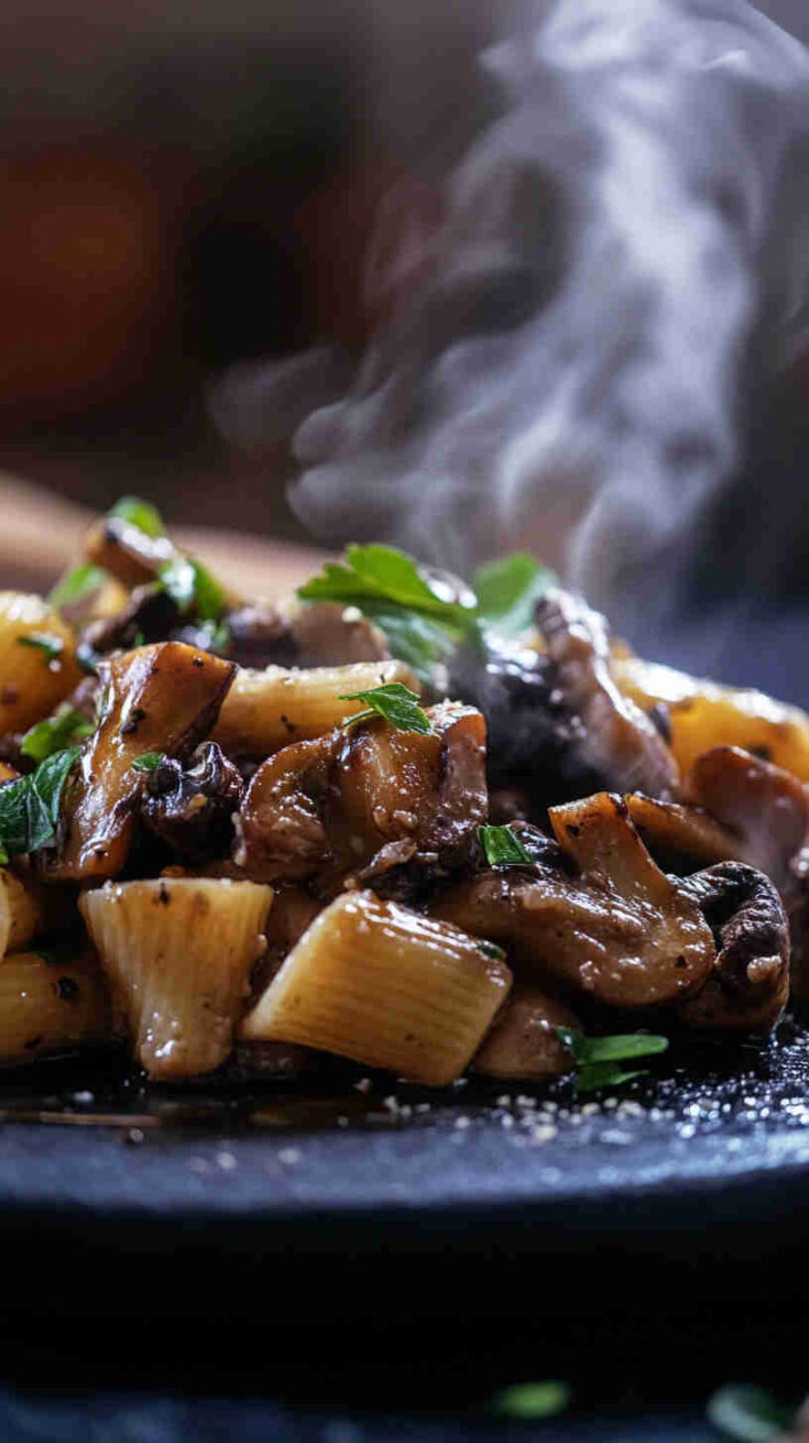 Pork and Mushroom Pasta Recipe