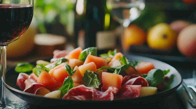 Prosciutto and Melon Salad Recipe
