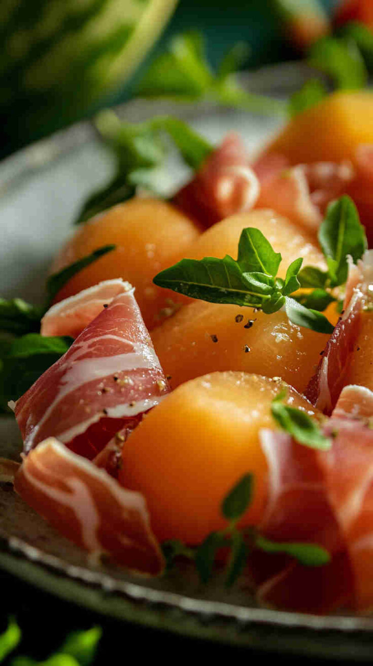 Prosciutto and Melon Salad Recipe