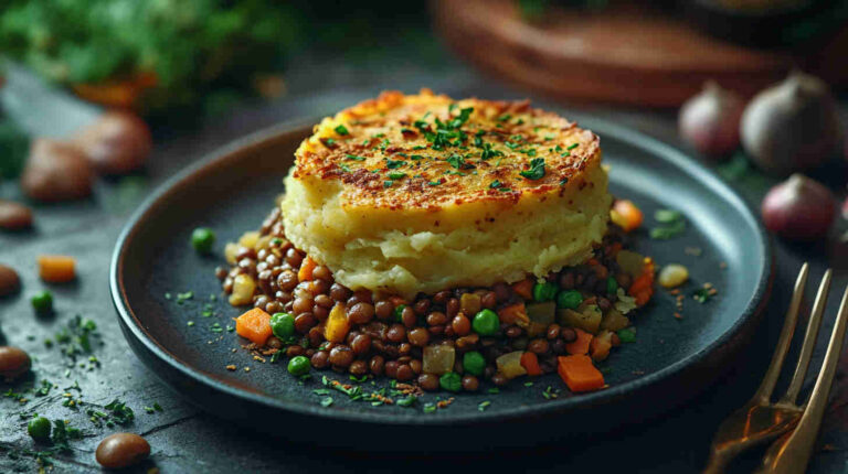 Protein-Packed Vegan Shepherd’s Pie