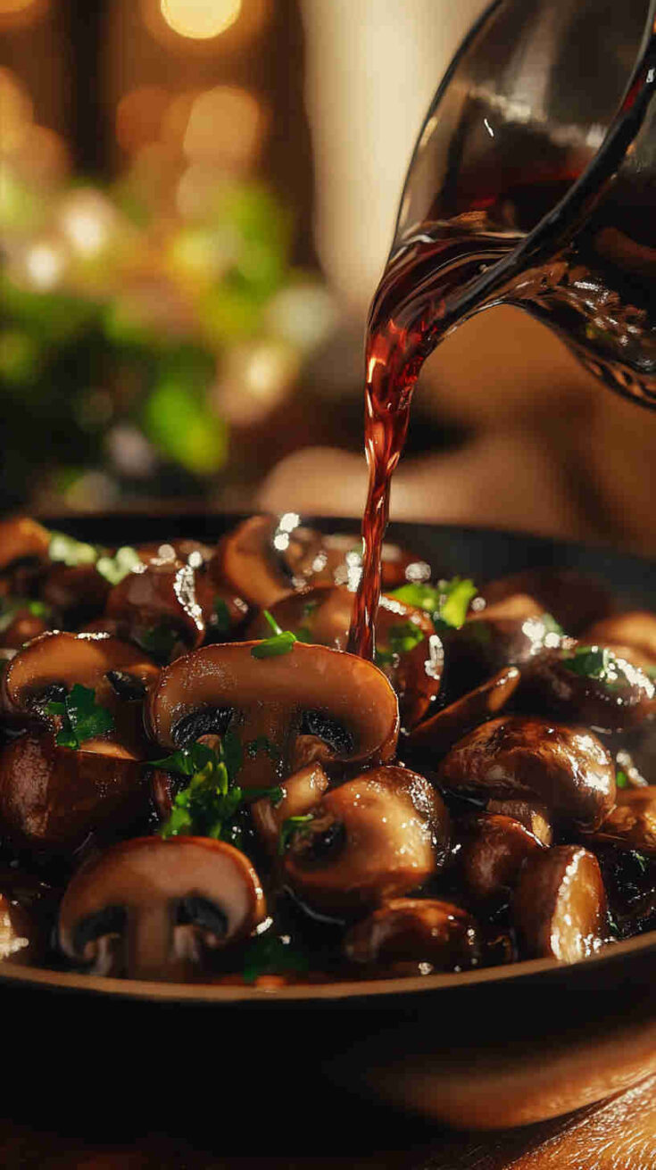 Red Wine Mushroom Sauce Recipe