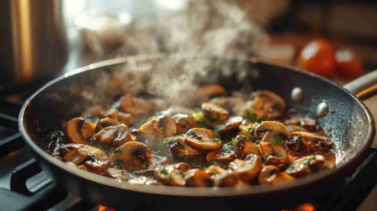 Red Wine Mushroom Sauce Recipe
