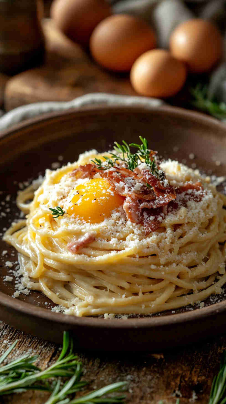 Roman Carbonara Pasta Recipe