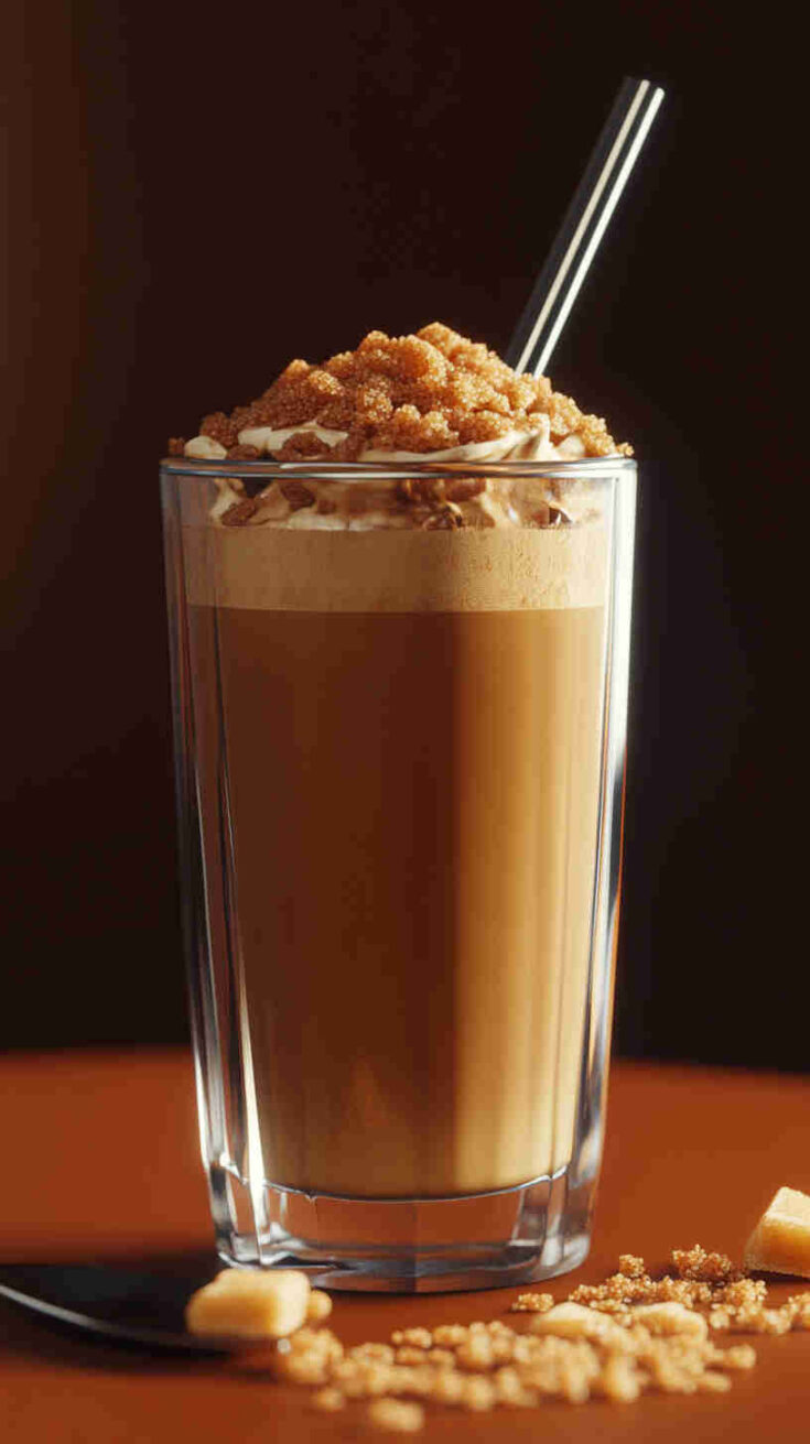 Shaken Espresso with Brown Sugar Sweet and Energizing