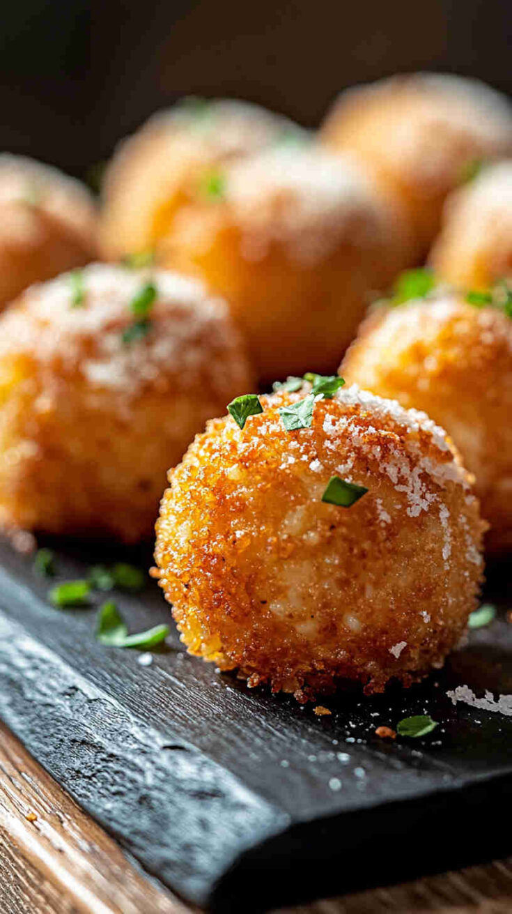 Sicilian Arancini Rice Balls Recipe