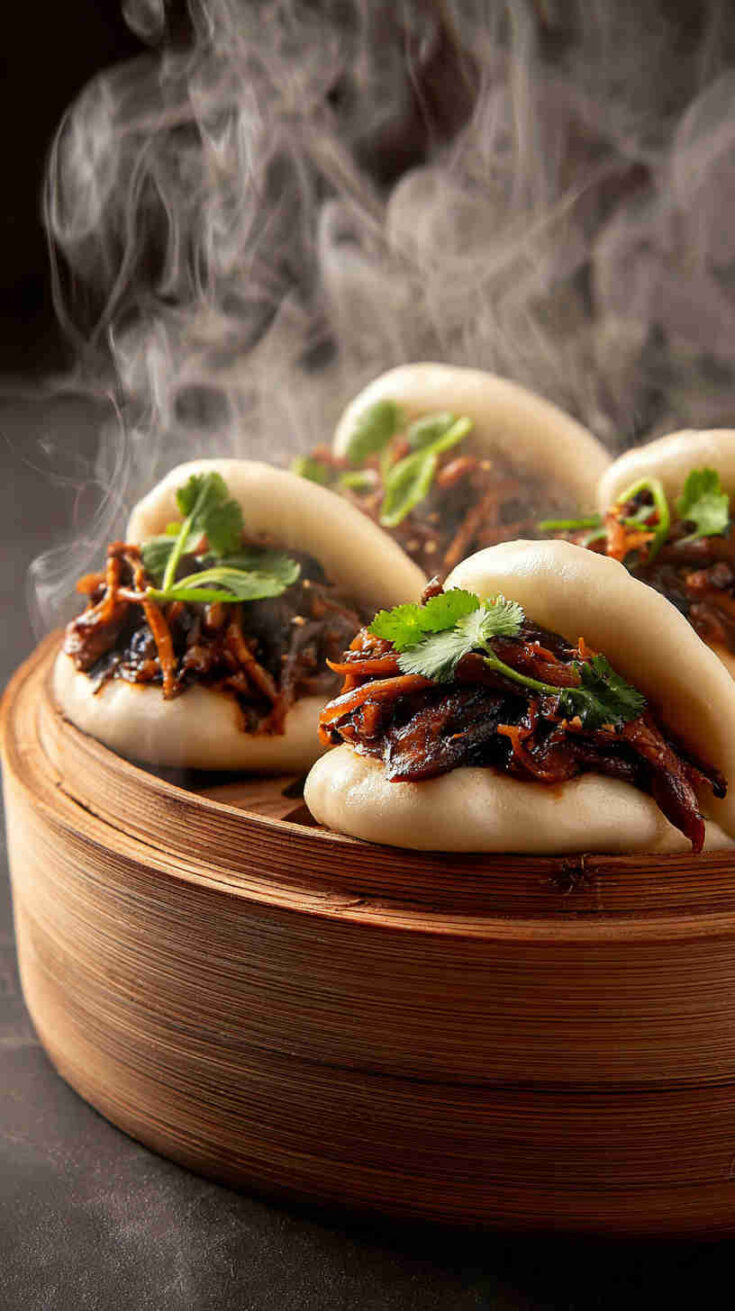 Slow Cooker Chinese Bao Bun Mushroom Filling