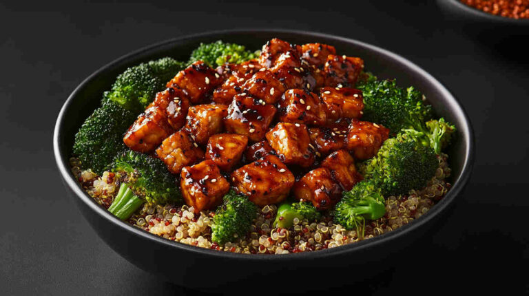 Spicy Tempeh & Broccoli Power Bowl