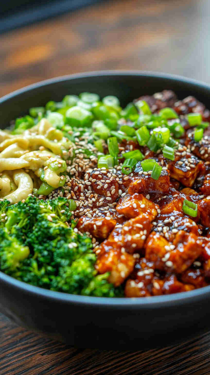 Spicy Tempeh & Broccoli Power Bowl