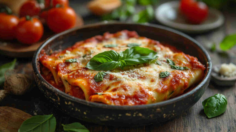 Spinach and Ricotta Cannelloni Recipe