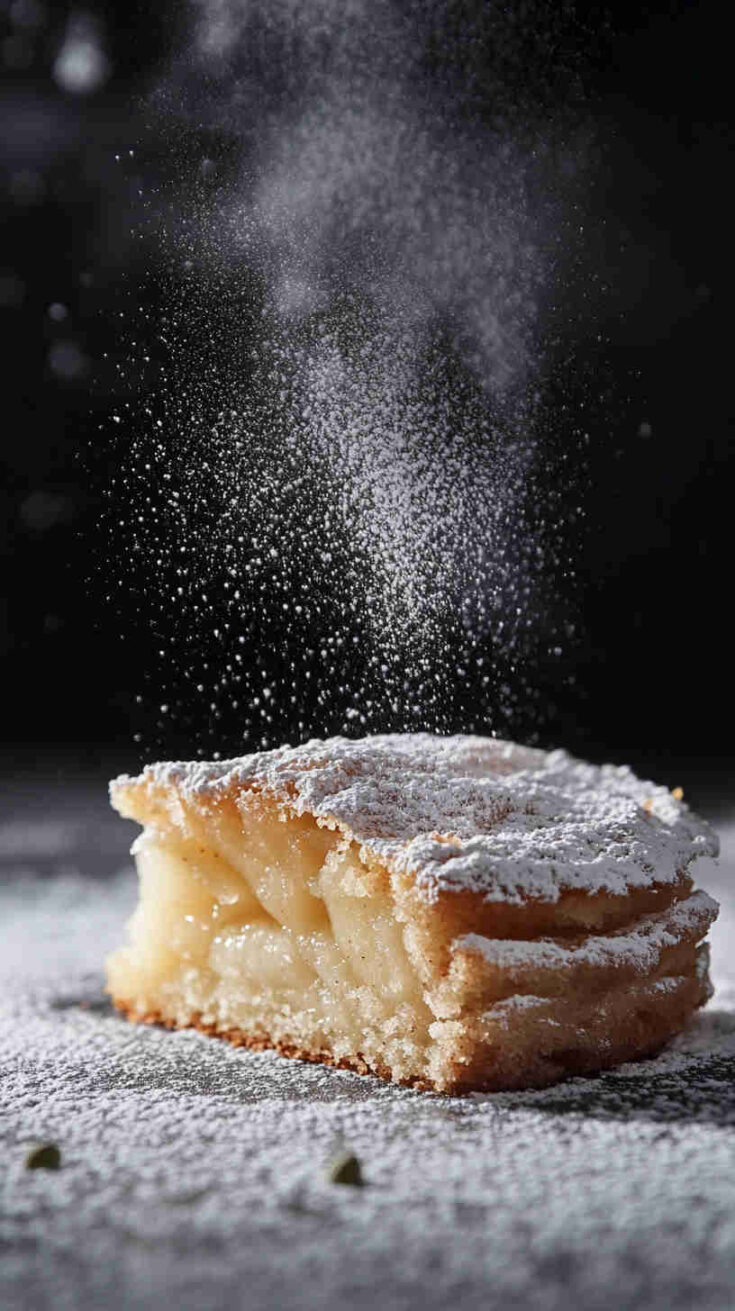 Swedish Apple Cardamom Cake