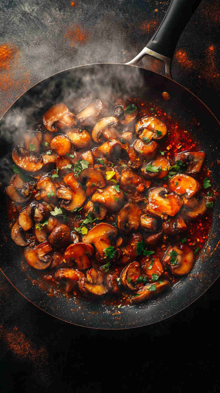 Sweet Chili Mushroom Stir-Fry Recipe