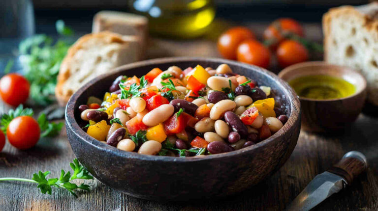 Tuscan Bean Salad Recipe