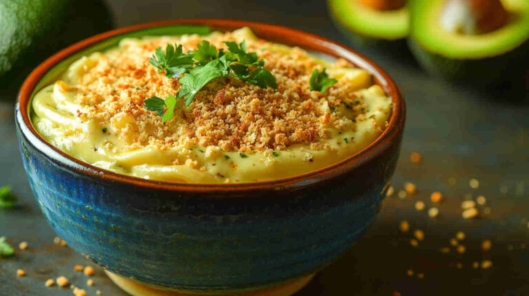 Vegan Avocado Mac and Cheese