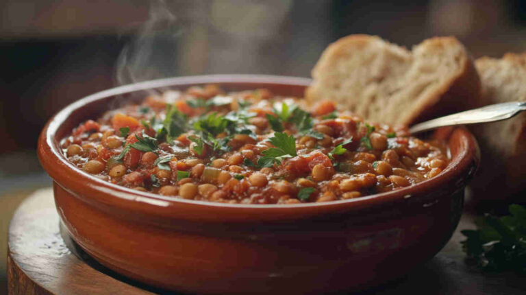 Vegan Muscle-Building Lentil Stew