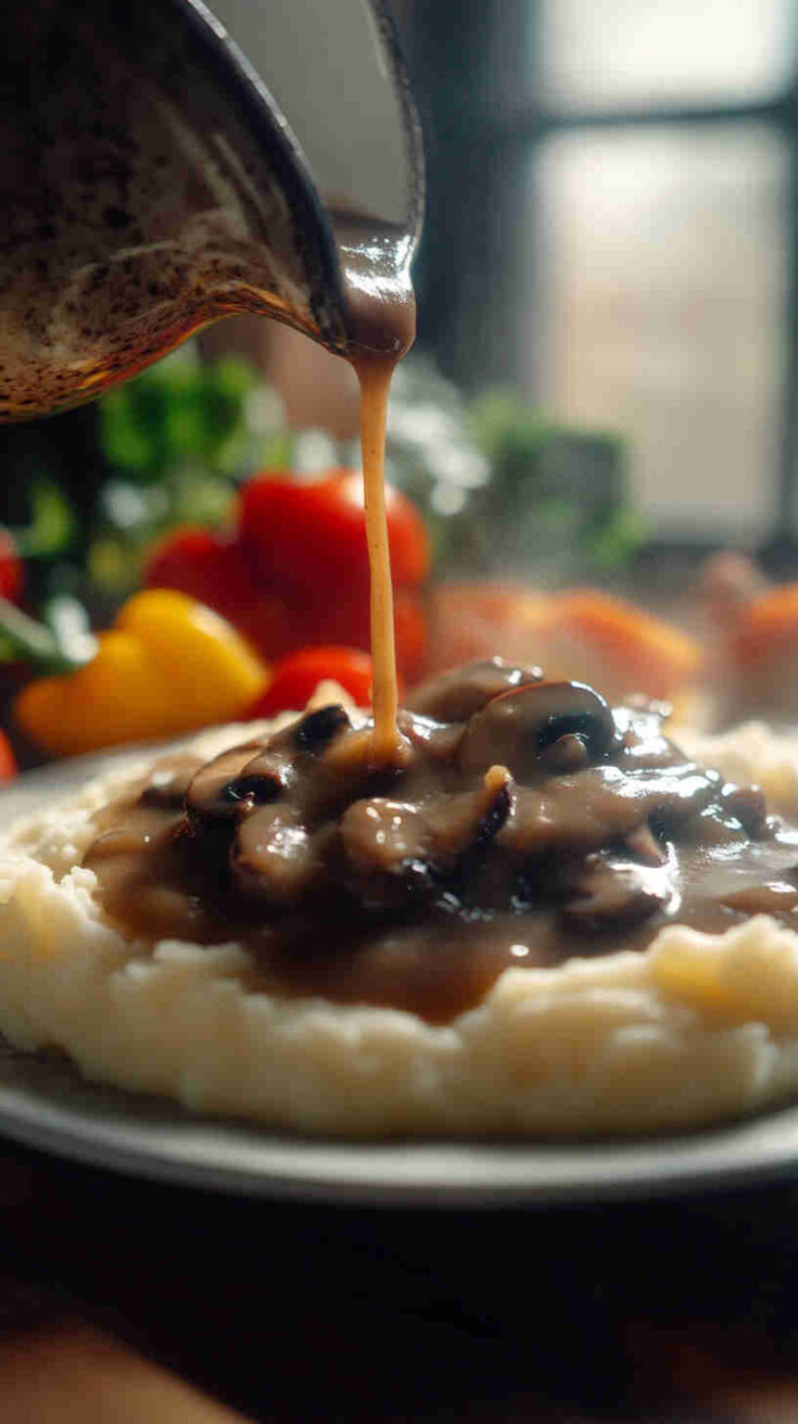 Vegan Mushroom Gravy Recipe