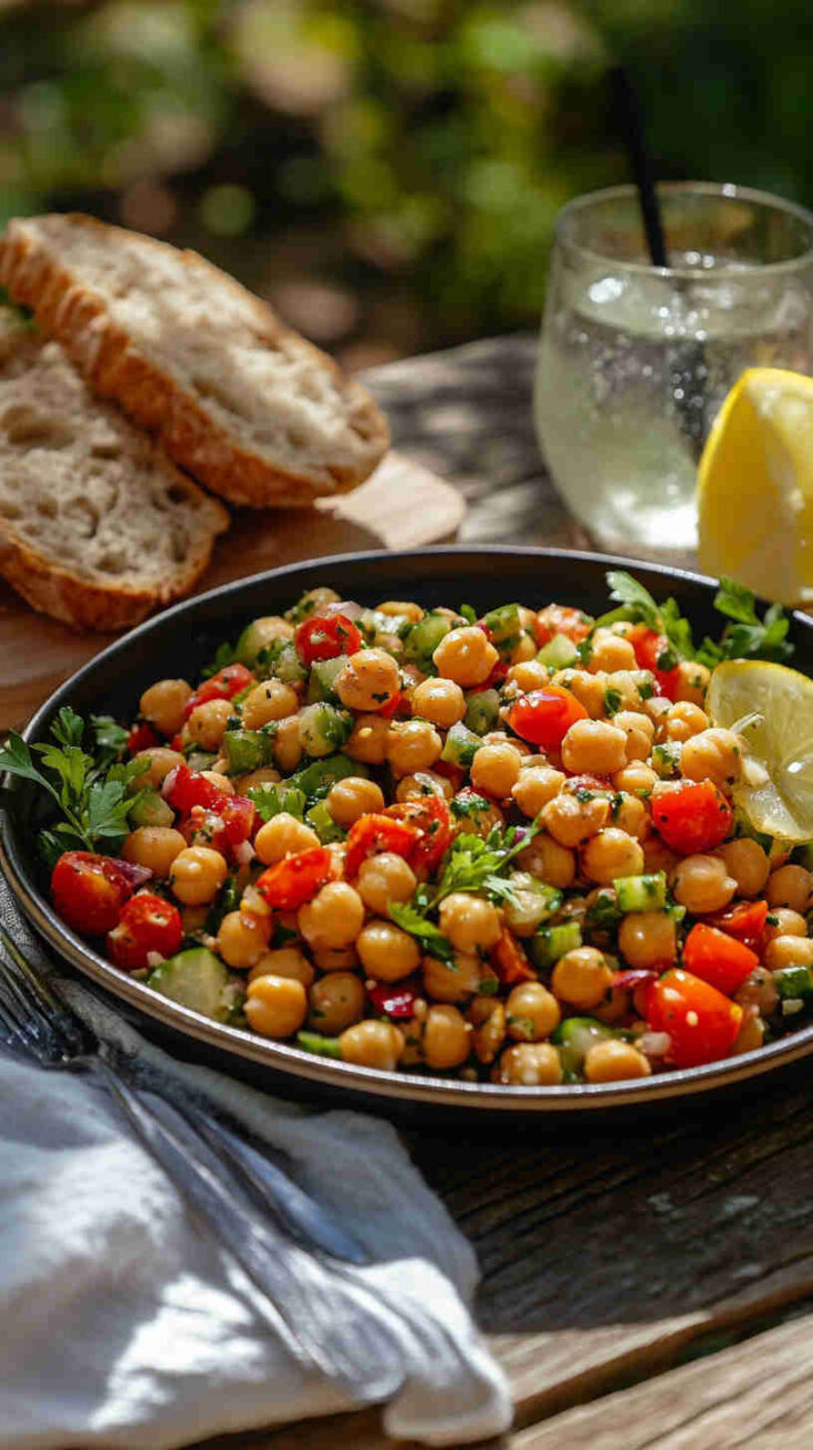 Vegan Protein-Power Chickpea Salad