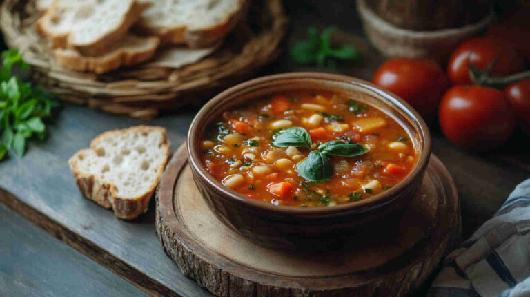 Vegetarian Minestrone Soup Recipe