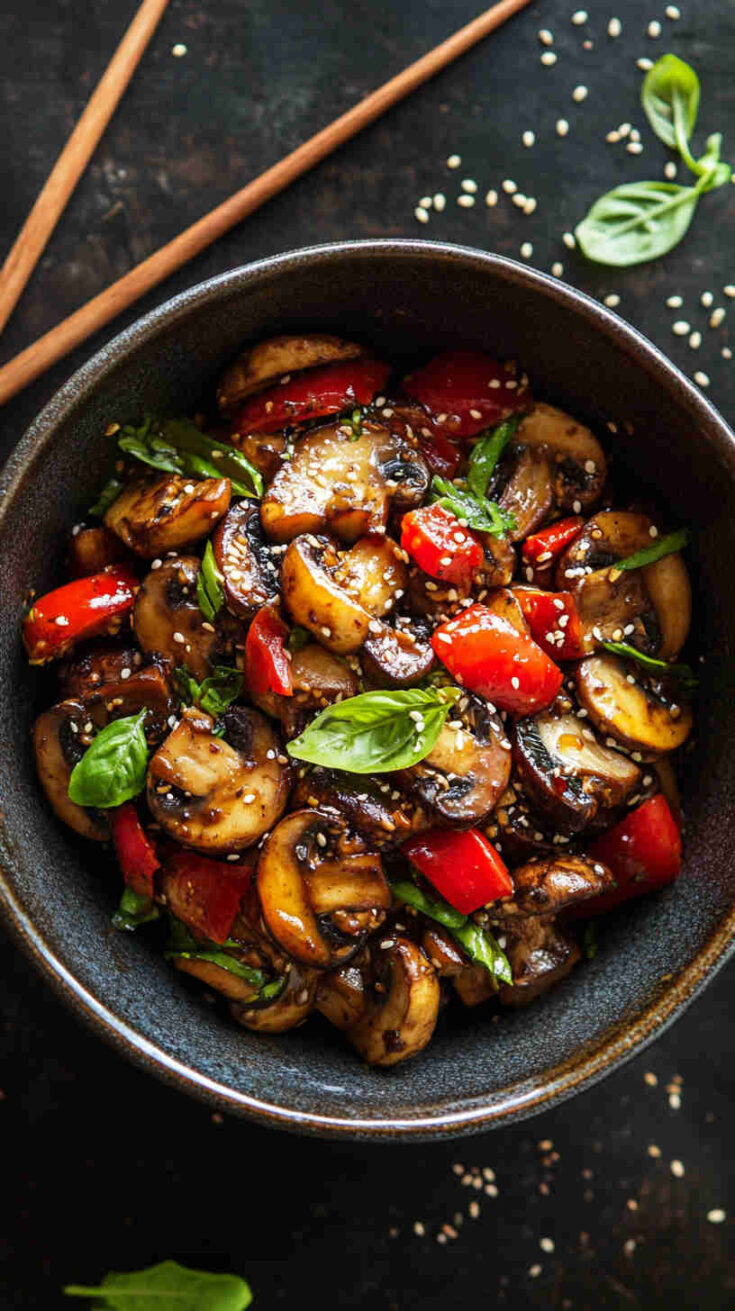 Vegetarian Mushroom Stir-Fry Recipe