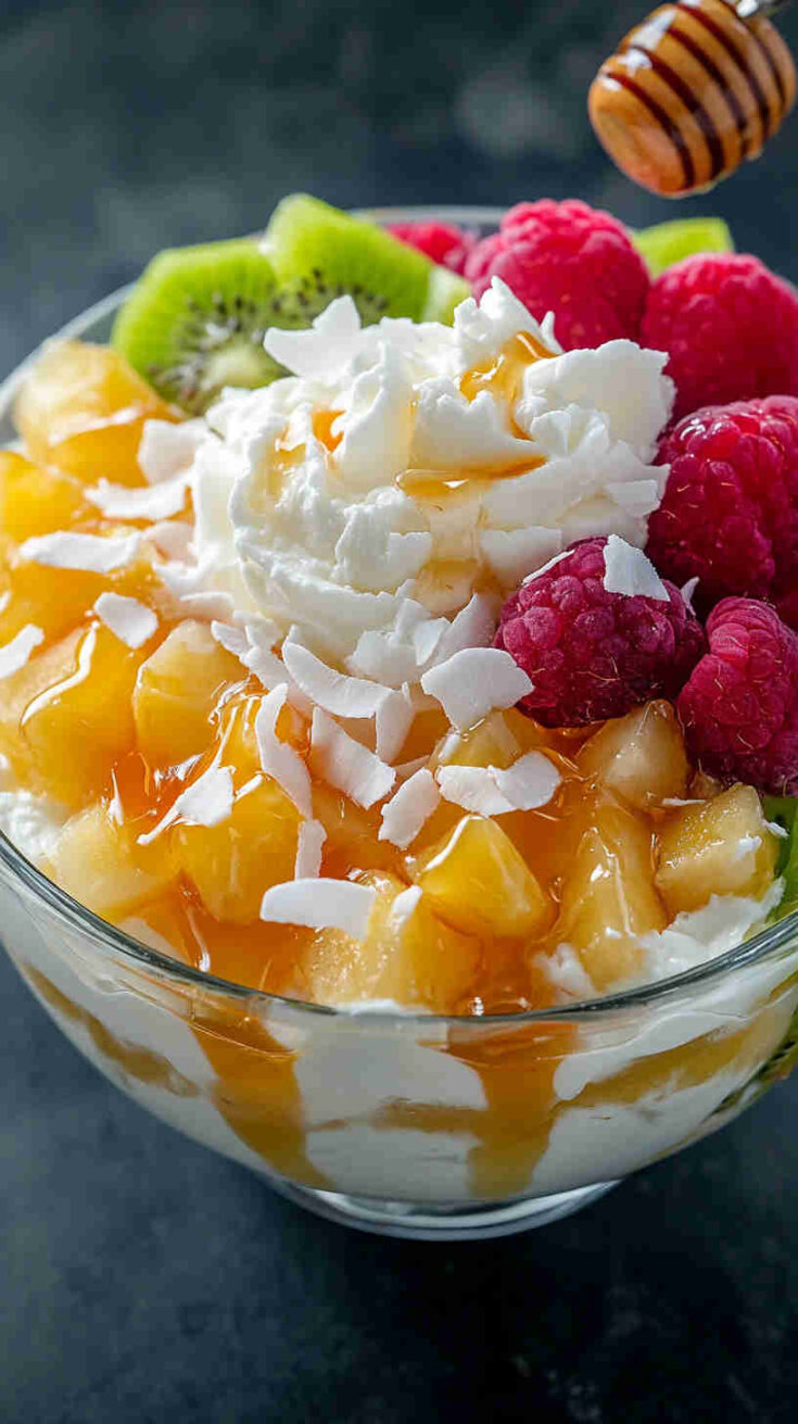 Whipped Cream & Yogurt Ambrosia Bowl