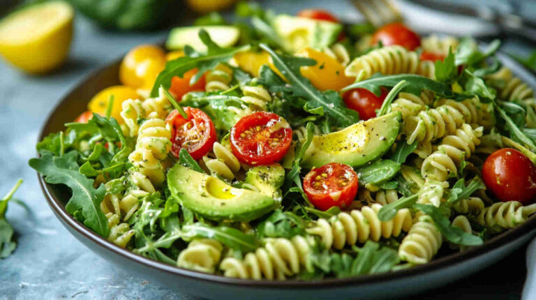 Zesty Avocado Pasta Salad